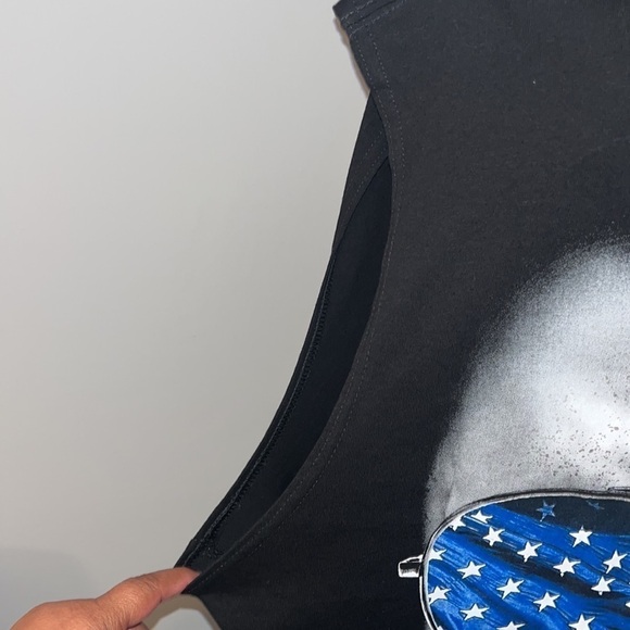 Faded Glory Men's Skull Tank Top XL. Like new condition - Picture 3 of 5